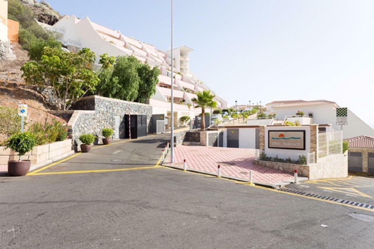 1713 Sunset Ocean View, Terrace,Heated Pool Apartment Costa Adeje  Ngoại thất bức ảnh