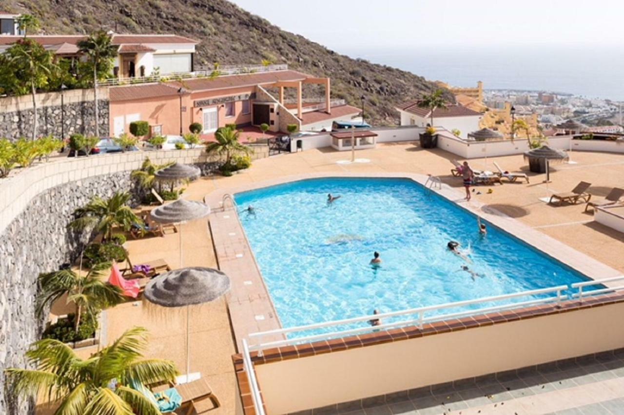 1713 Sunset Ocean View, Terrace,Heated Pool Apartment Costa Adeje  Ngoại thất bức ảnh